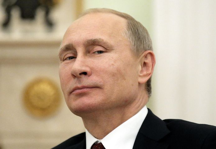 De Russische president Vladimir Poetin.