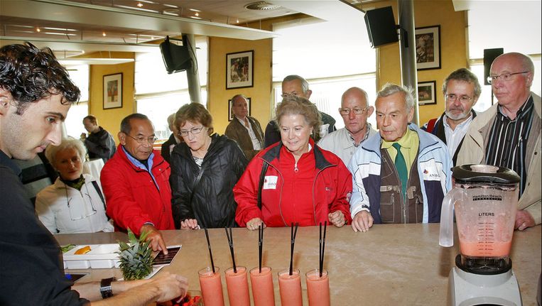 Leden van ANBO tijdens ouderendag. Beeld ANP