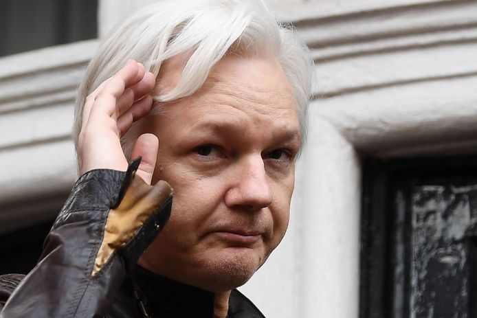 Archieffoto, Julian Assange.