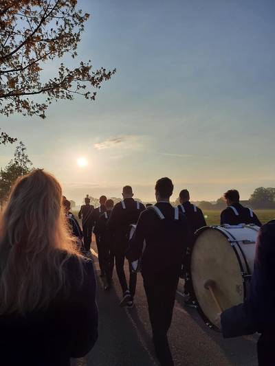 Dauwtrappen met Riethovens Harmoniecorps