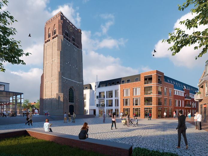Het ontwerp voor de Raadskamer in Sint-Michielsgestel.