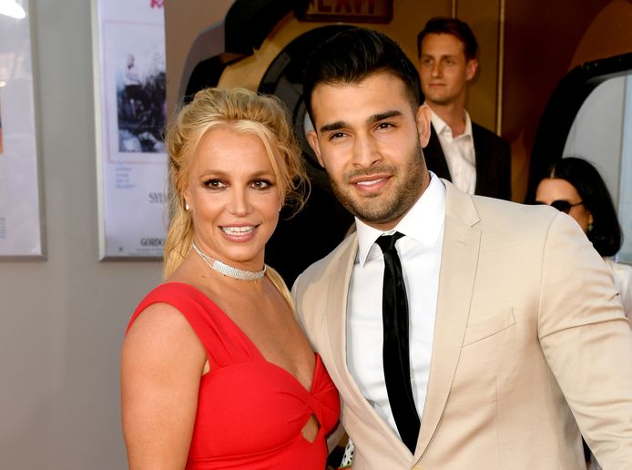 Britney Spears en Sam Asghari.