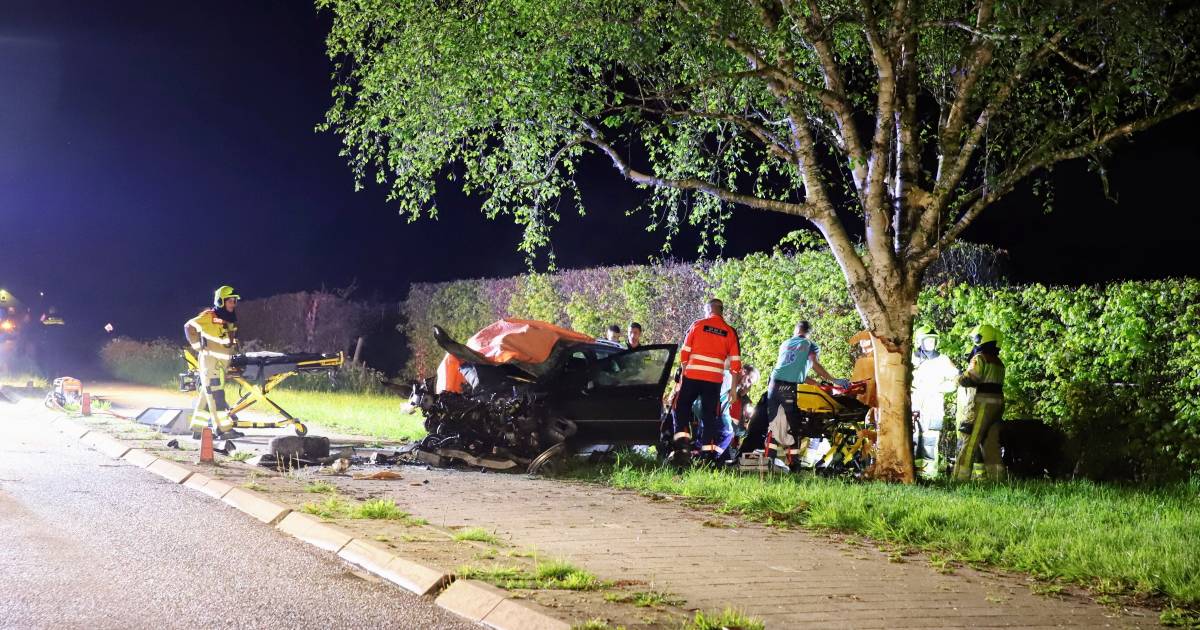 Dode en drie gewonden bij ernstig ongeluk in Ophemert.