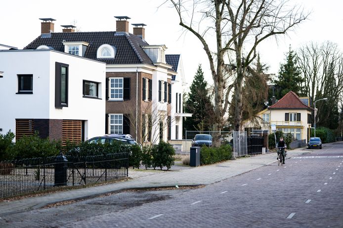 Nieuwe villa’s aan de Rijksstraatweg in Beek.