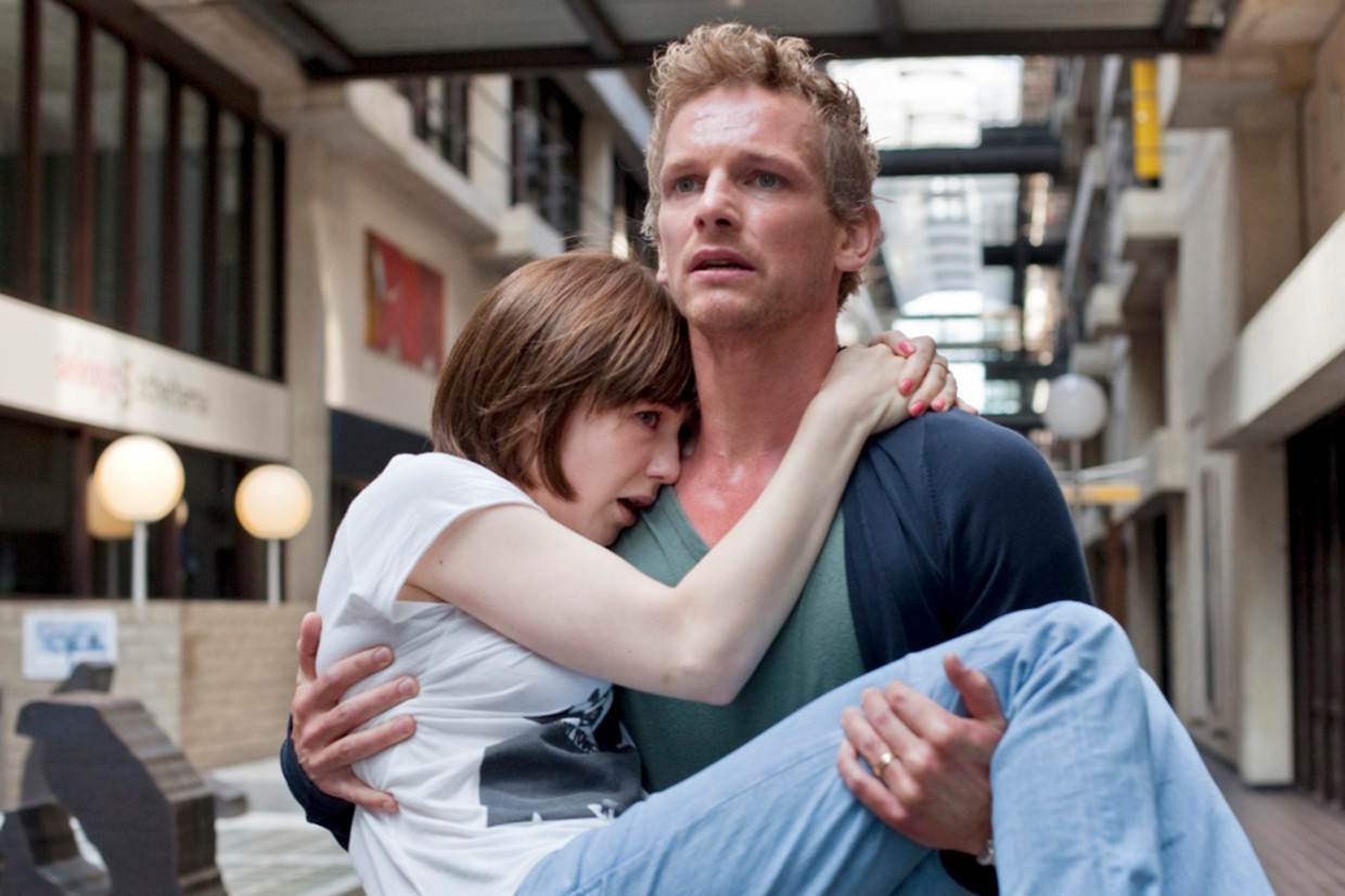 Barry Atsma en Carice van Houten in Komt een vrouw bij de dokter. (vk) Beeld 