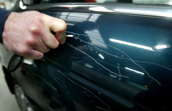 Foto ter illustratie. Het aantal gevallen van autovandalisme is vorig jaar weer gestegen, na enkele jaren van dalingen in het aantal aangiften.