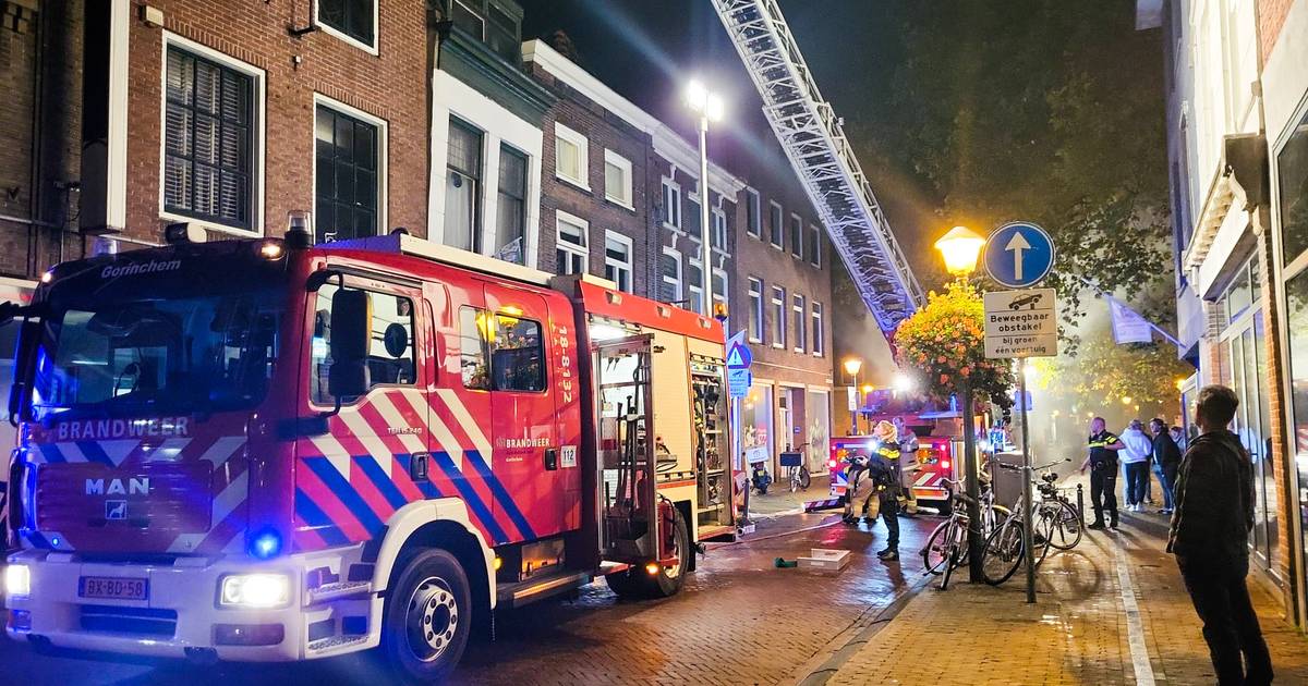 Groot alarm om brand in binnenstad Gorinchem | Rivierenland - AD