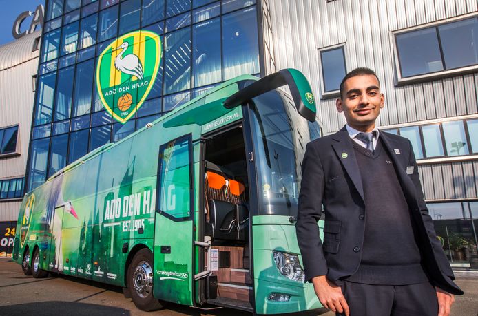 Pawan, de buschauffeur van de ADO bus die naar Oekraïne reed