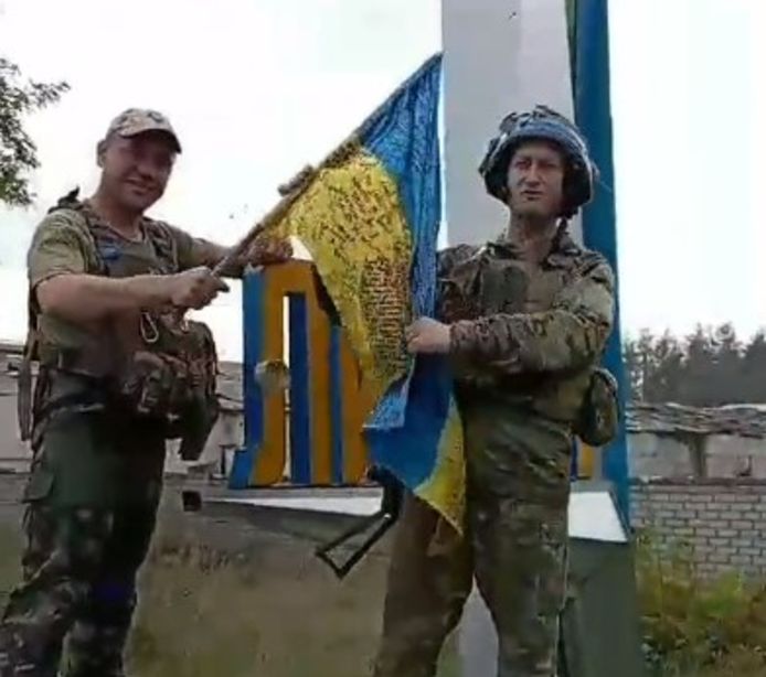 Les soldats ukrainiens sont “entrés” samedi dans la ville de Lyman.