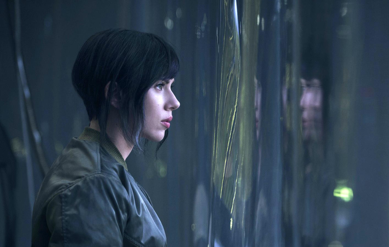 Scarlett Johansson in de remake Beeld  