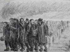 Indrukwekkend: deze tekeningen van Charles Kemper tonen de oorlog in Rotterdam in al zijn somberheid