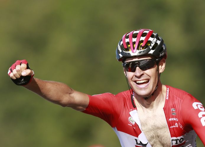 Zonder twijfel de mooiste zege uit zijn carrière. Sander Armée zet de kroon op het werk in de Vuelta.