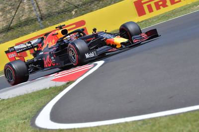 Primeur voor ontketende Verstappen in Hongarije: eerste pole position ooit