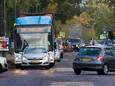 Archieffoto: drukte op de Utrechtseweg in Oosterbeek