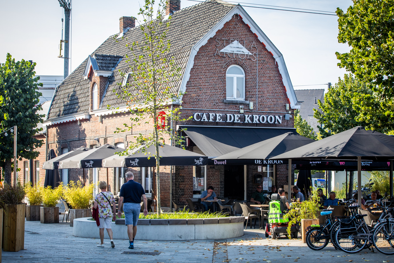 Café De Kroon in Lommel.
