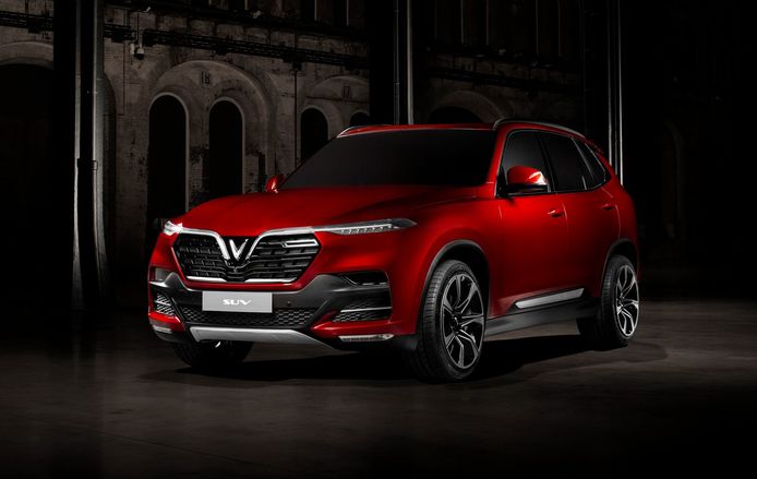 De VinFast Lux SA 2.0 is een SUV van het nieuwe Vietnamese automerk