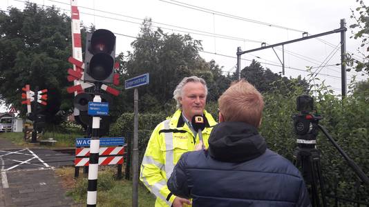 Algemeen directeur Pier Eringa van ProRail wil het liefst af van álle overwegen langs het spoor.