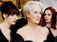 Anne Hathaway en Meryl Streep in The Devil Wears Prada.