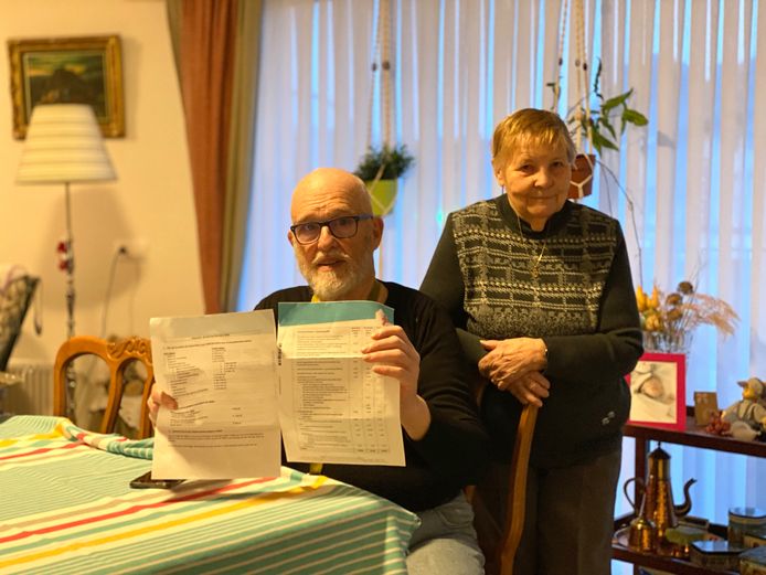 Erik Kellens (75) en Juliette Crombez (87), bewoners van Residentie Botermarktpoort.