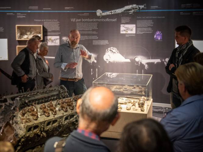 Al 16.836 bezoekers voor expo luchtvaartarcheologie in Archeocentrum Velzeke