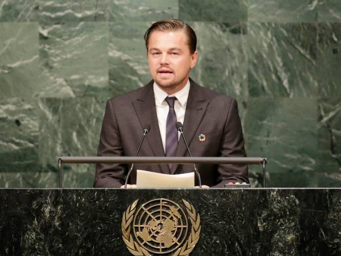 Leonardo DiCaprio steunt klimaatspijbelaars