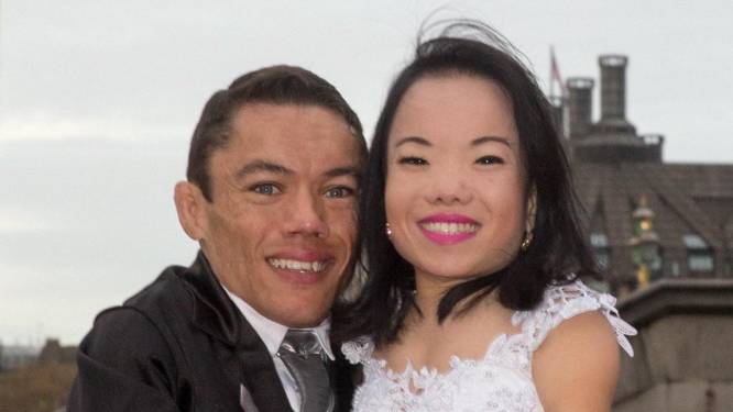 Pas getrouwd! Maak kennis met het kleinste echtpaar ter wereld