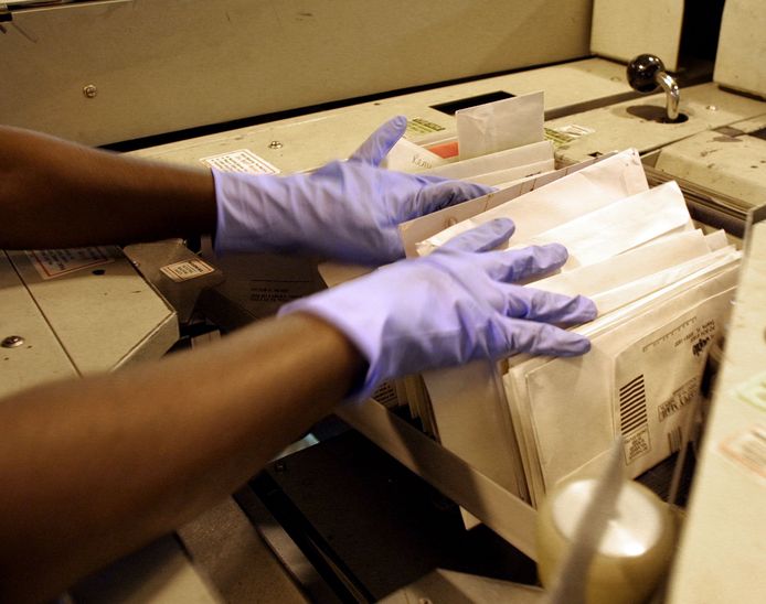 In de weken na 11 september 2001 was de VS in ban van poederbrieven die de dodelijke miltvuurbacterie bevatten. (archieffoto uit 2001)