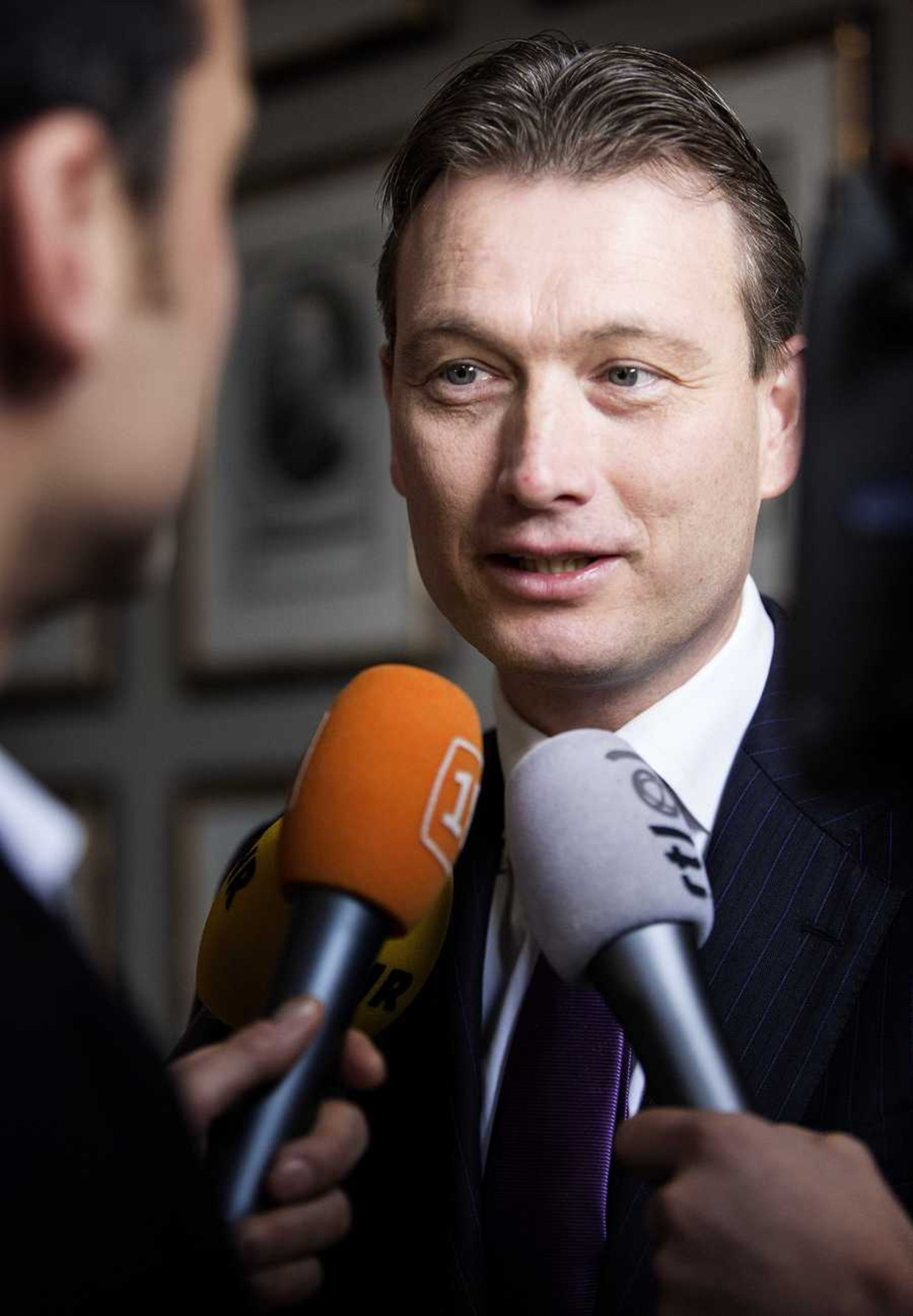 VVD-fractievoorzitter Halbe Zijlstra: Aftreden was eigen afweging van Weekers. Beeld anp