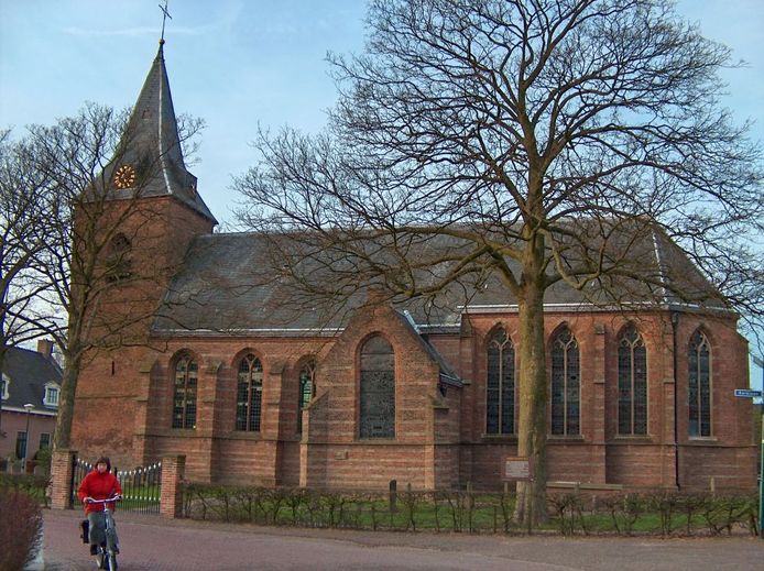 De hervormde kerk in Nieuwer ter Aa.