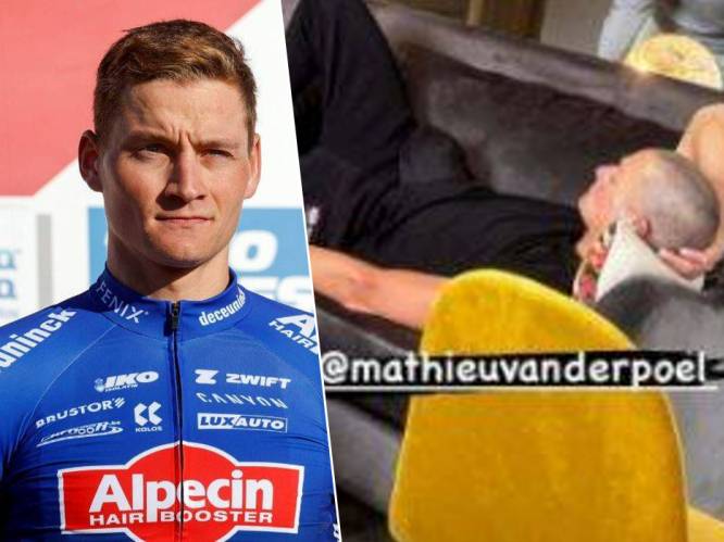 Mathieu van der Poel is op hoogtestage de kuif (even) kwijt: “Hopelijk is er nu geen fotoshoot gepland”