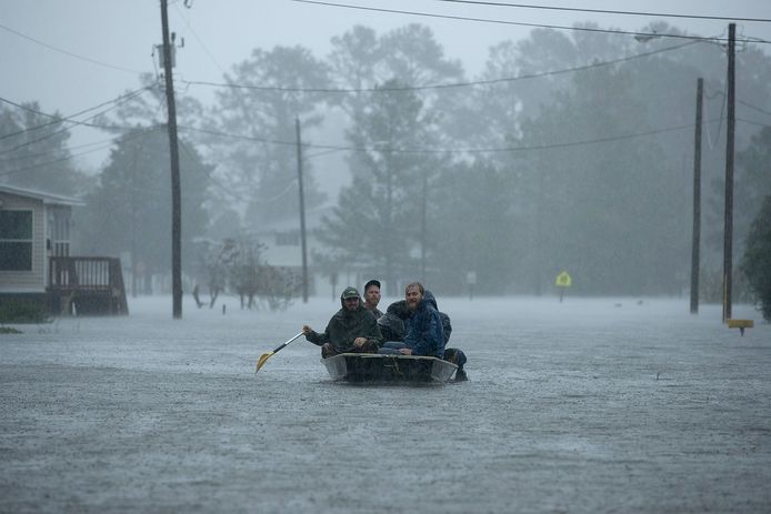 Orkaan Florence ging dit jaar in de Verenigde Staten gepaard met hevige regens.