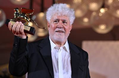 Spanish director Pedro Almodóvar wins Golden Lion at Venice Film Festival, Nicole Kidman best actress