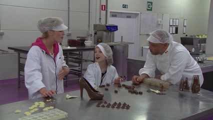 12. Chocolade - Kleedje Maken - Vliegtuig
