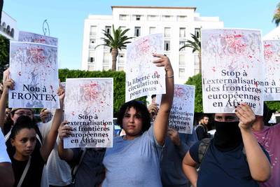 Betogers de straat op in Spanje en Marokko na migrantendoden