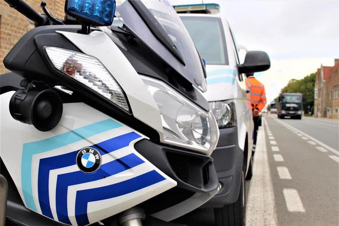 De politie Polder hield zaterdag snelheidscontroles