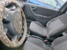 Jakkes! De eigenaar van deze beschimmelde spookauto moet snel poetsen of betalen