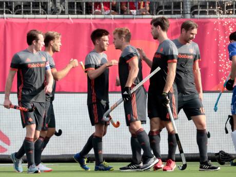 Oranje-hockeyers schaven verder aan vorm in jubileumduel