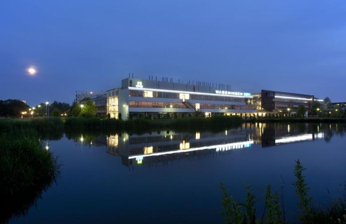 De campus van Wageningen Universiteit. foto: Herman Stöver