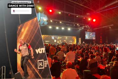 Als zelfs ‘The DreamMaker’ het niet kan geloven... Eerste Belgian Darts Gala lokt 5.000 toeschouwers naar Hasselt
