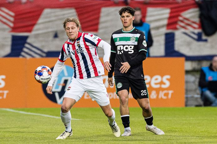 Willem II-middenvelder Jesse Bosch kreeg tegen FC Groningen geel en is geschorst voor de komende wedstrijd.
