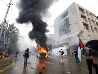Traangas tegen manifestanten voor Amerikaanse ambassade in Libanon