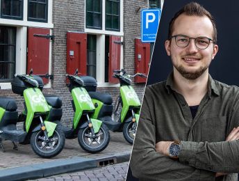 De deelscooters van Go Sharing zijn terug in Amersfoort: vind jij dat een vloek of een zegen?