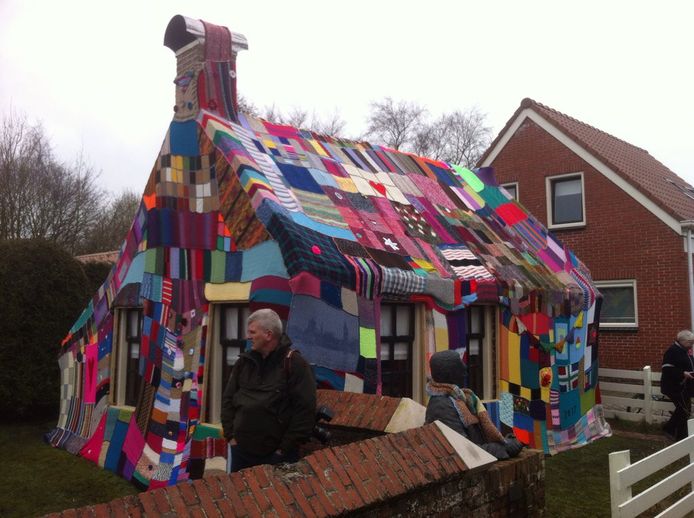 Het huisje met de deken.