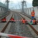 Actievoerders bezetten Betuwelijn