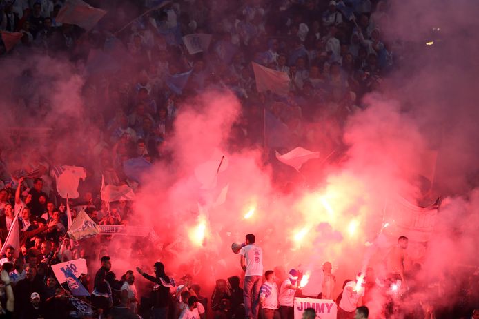 Fans van Marseille.