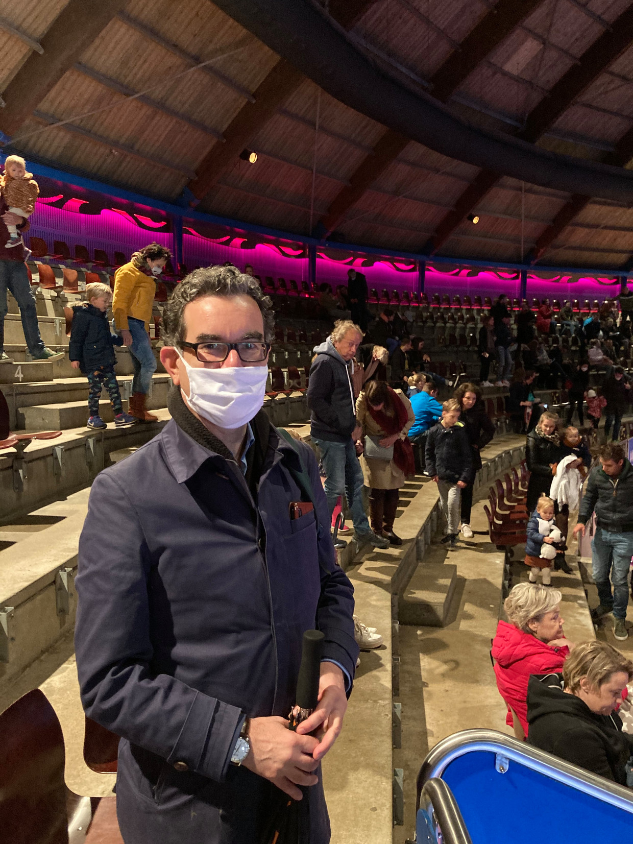 ...en bij de show Oceanica. Beeld 