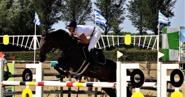 Cindy Perdaen gaat met volle handen naar huis
