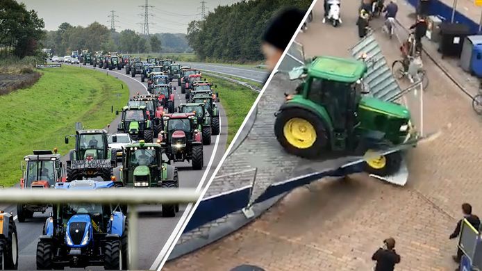 De ene na de andere provincie is maandag gezwicht voor het boerenprotest tegen nieuwe stikstofregels. De provinciebesturen van Friesland, Drenthe, Overijssel en Gelderland hebben hun eerder genomen stikstofmaatregelen ingetrokken. In Groningen wil het bestuur daar nog niet aan, wat tot geweld bij het boerenprotest leidde.