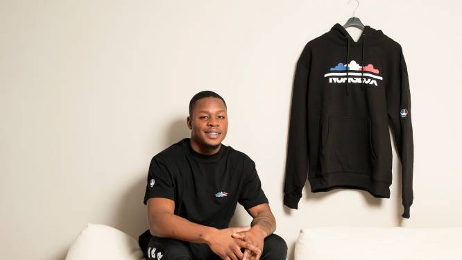 Nzita speler en sponsor met eigen kledinglijn bij SVW: ‘Op mijn veertiende ontwierp ik al joggingpakken’
