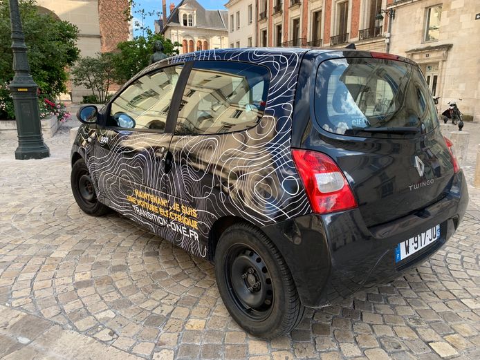 Tot nu toe is alleen deze Renault Twingo omgebouwd